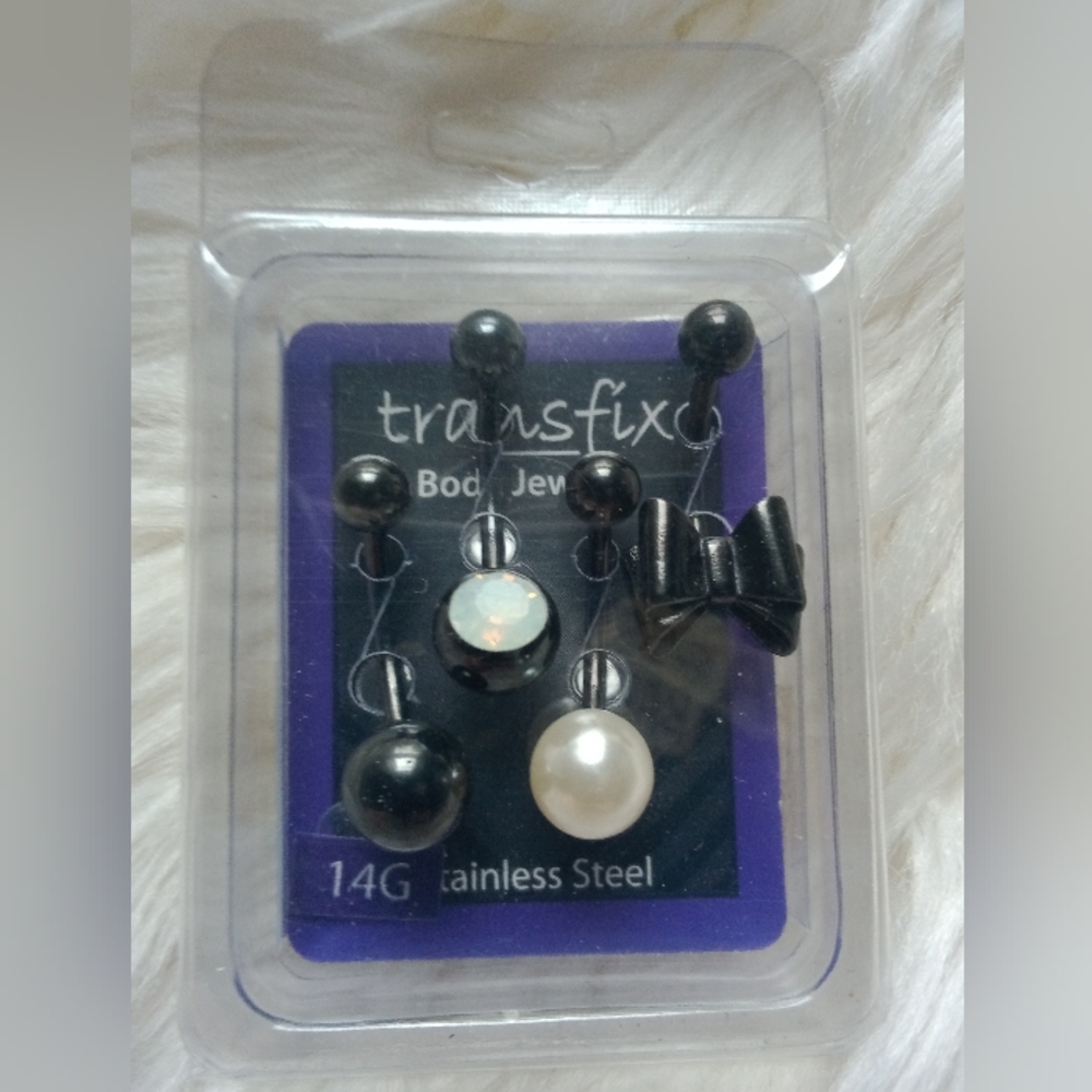 Transfix bellybutton rings